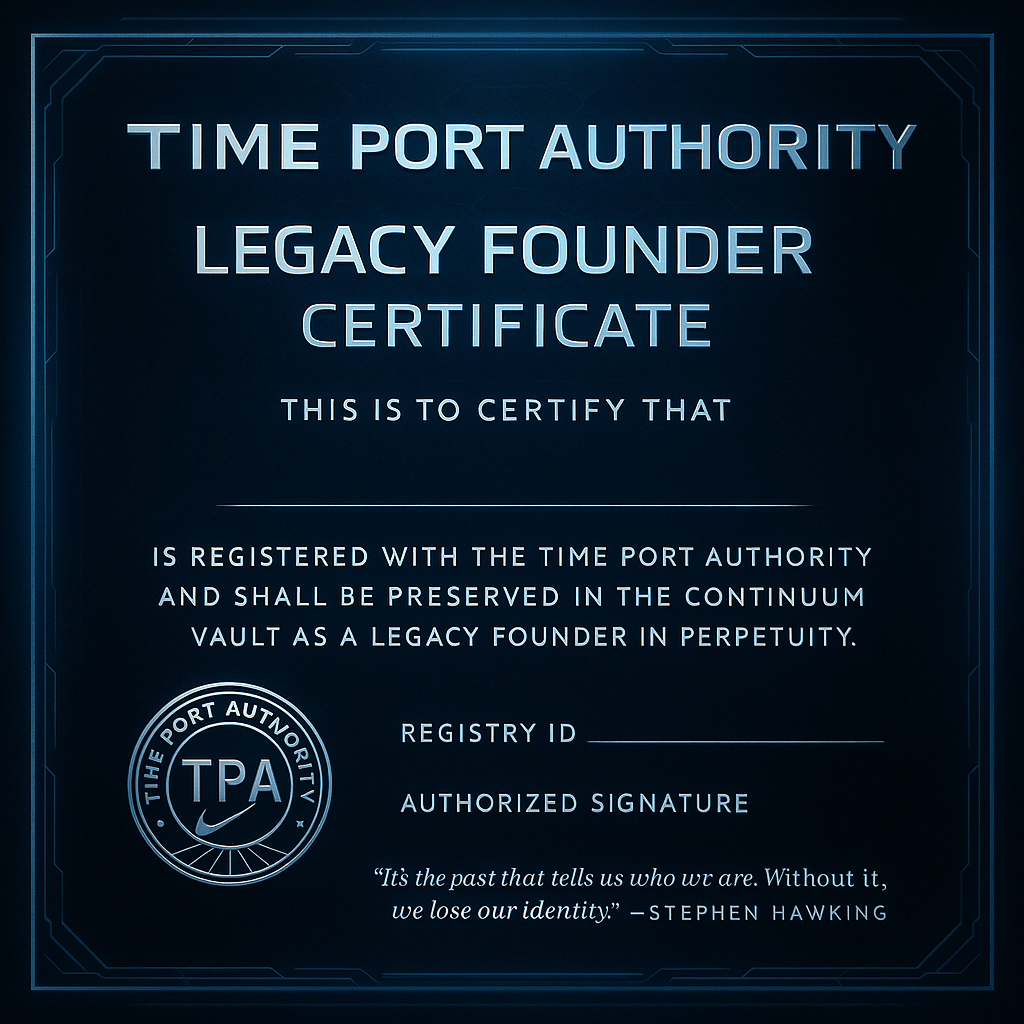 TPA Legacy Founder Tier