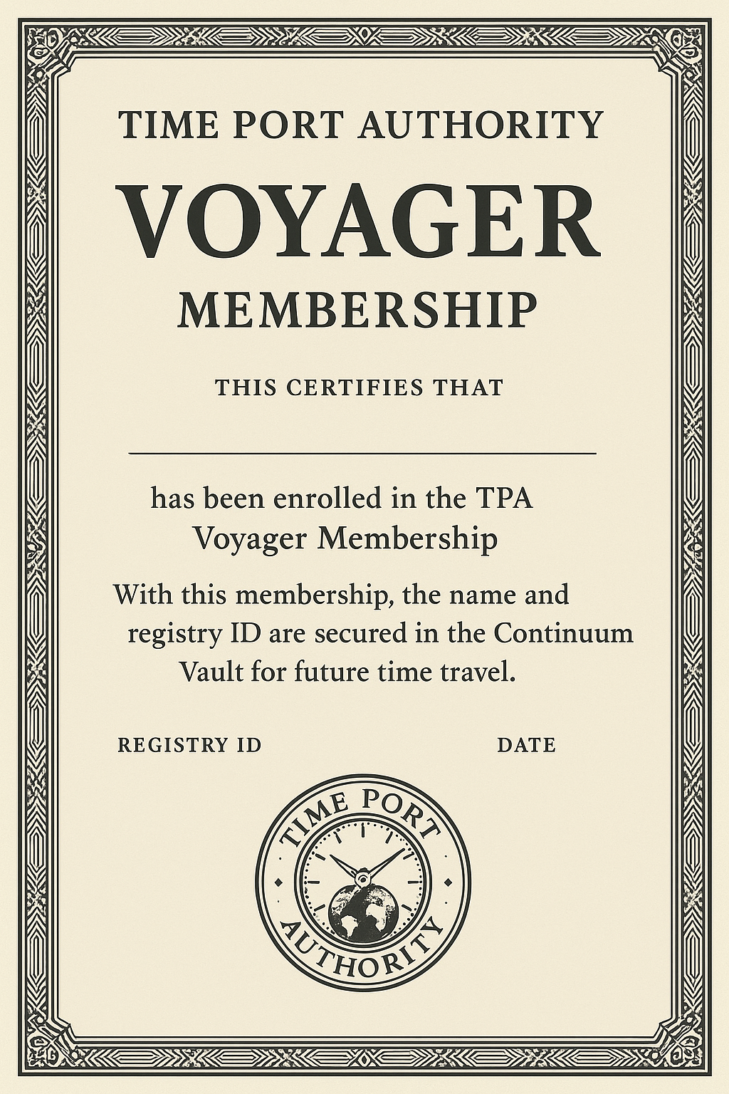 TPA Voyager Membership
